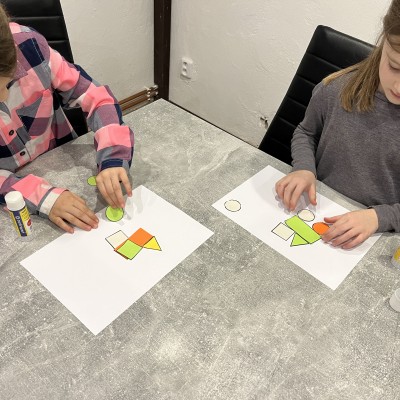 Základní tvary v angličtině - kreativita