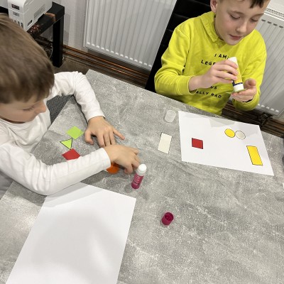 Základní tvary v angličtině - kreativita