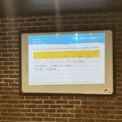 Příprava na test, čísla