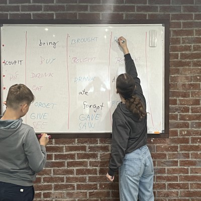 6. třída - První nepravidelná slovesa