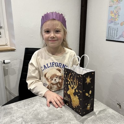 Rozbalování vánočních CRACKERS