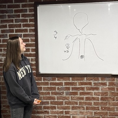 Vysvětlování sopečné erupce v angličtině