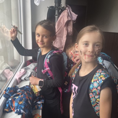 Halloweenský týden výuky