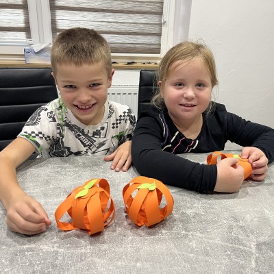 Halloweenský týden výuky