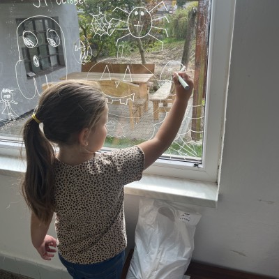 Halloweenský týden výuky