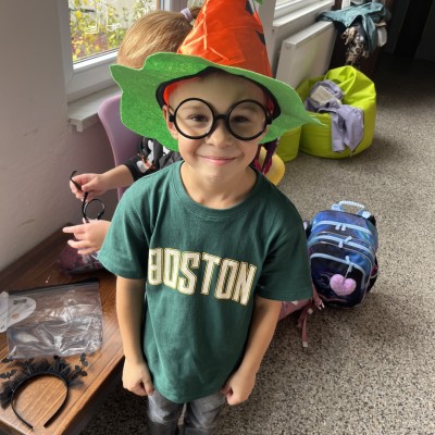 Halloweenský týden výuky