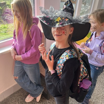 Halloweenský týden výuky