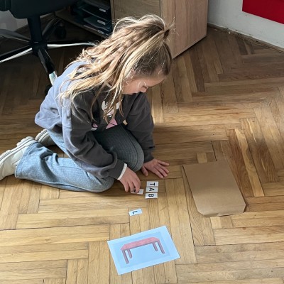 Samostatná práce se slovíčky