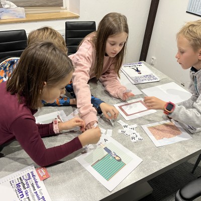 Skládání anglických slovíček