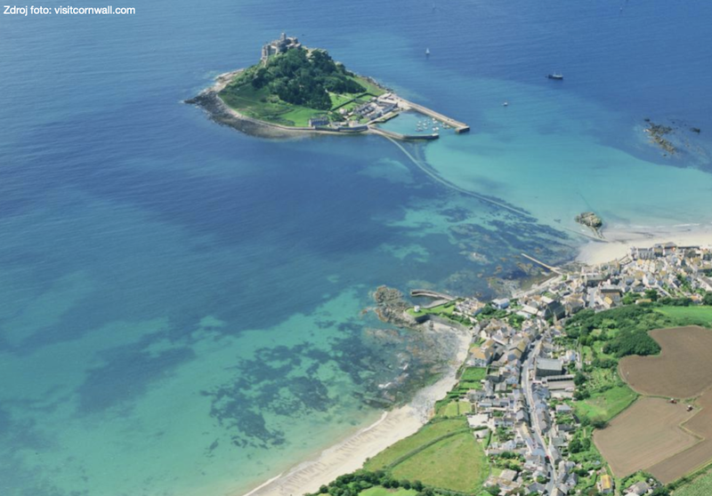 Hrad v moři - to je St Michaels Mount